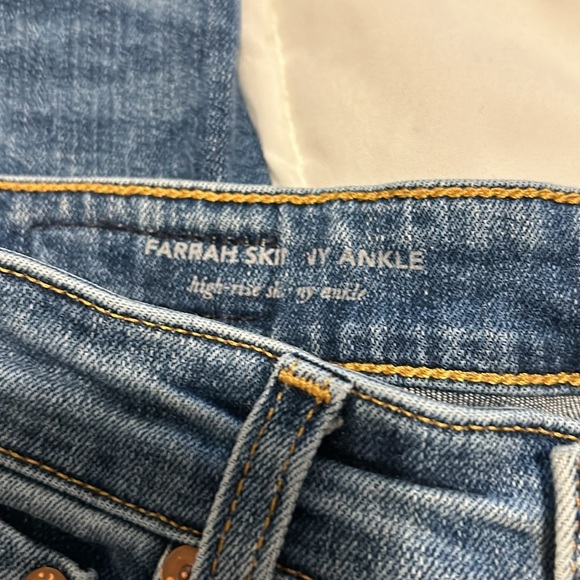 EUC AG Adriano Goldschmied Farrah Skinny Ankle Jeans - Picture 5 of 6